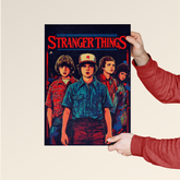 Stranger Things – Retro Crew Poster